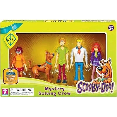 Mystery Mates Figure 5Pack Mystery Solving Crew, Multicolor