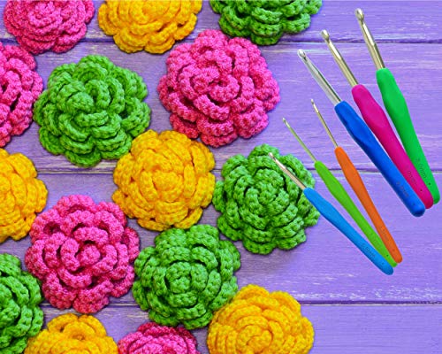 3 BEST+CROCHET+HOOKS+YARN+NEEDLES