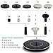 Solar Fountain Pump for Bird Bath, 2018 Upgraded Floating Fountains Solar Panel Kit Water Pump for Ponds, Garden, Outdoor Décor