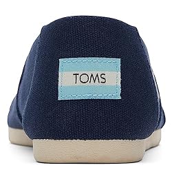TOMS Women's Alpargata Recycled Cotton Canvas Slip