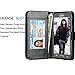 Tekcoo for Galaxy J3 Emerge / J3 Prim / J3 Luna Pro / J3 Mission / J3 Eclipse Wallet Case, Luxury PU Leather Credit Card Slots Holder Purse Carrying Folio Flip Cover for Samsung Amp Prim 2 - Black