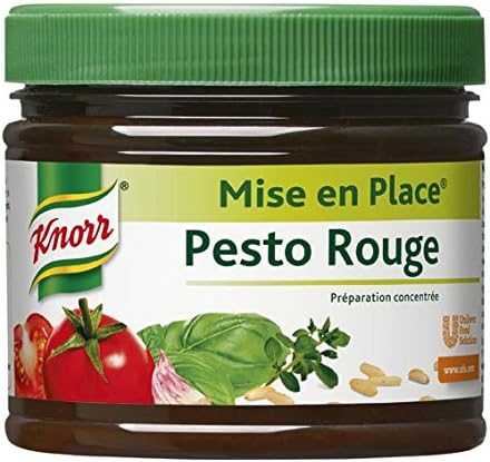 Knorr Mise En Place Pesto Rouge 340g Amazon Fr Epicerie