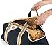 Smiling Hosts Firewood Log Carrier - Heavy Duty Log Tote Bag with Handles - Best Canvas Bag for Carrying Wood for Your Fire