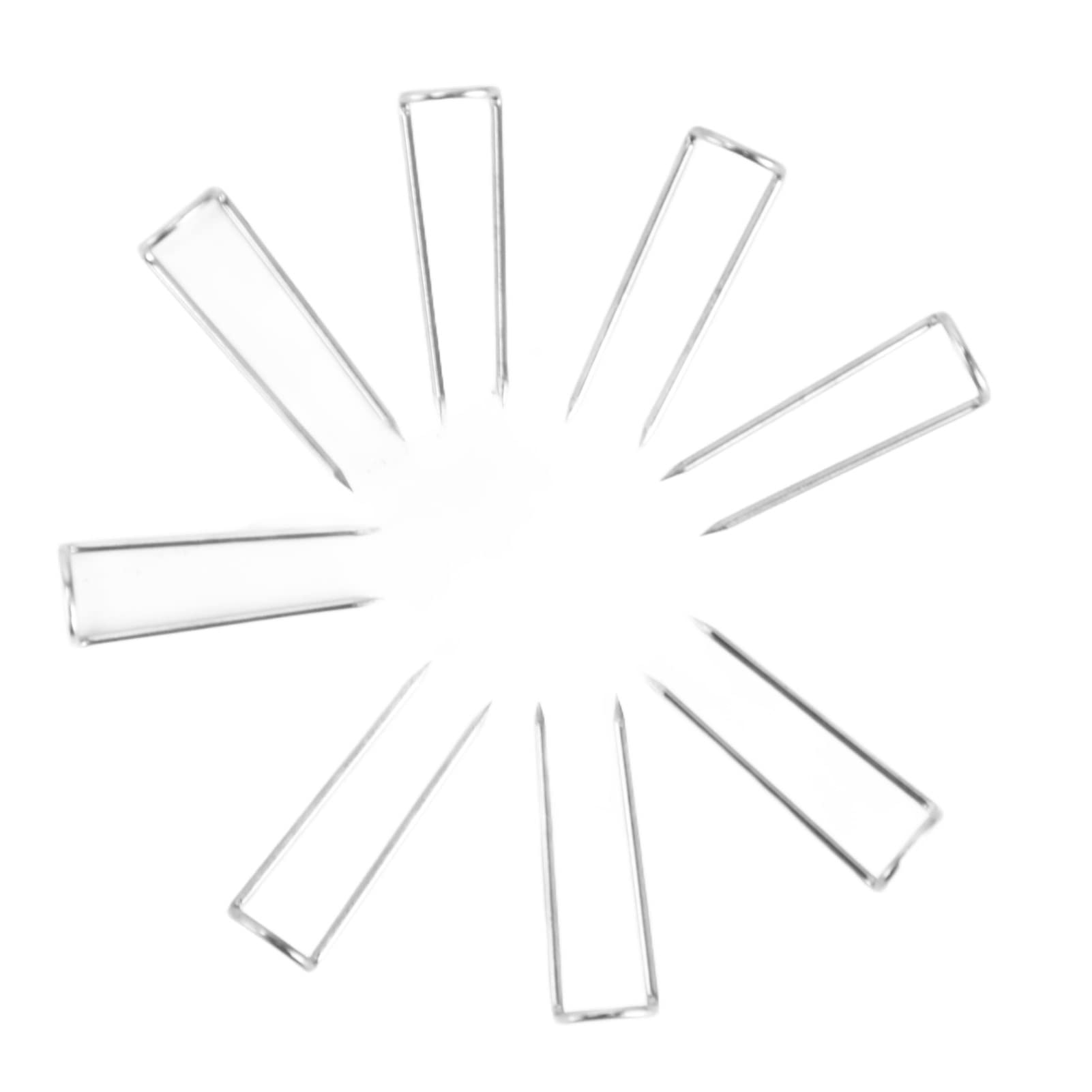 200Pcs Fork Pins U Shaped Sewing Pins,Stainless Steel Sturdy Sewing U Pins for Fabric Sewing Jewelry Making DIY Crafts(17mm)