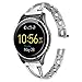 Lwsengme Watch Band for Samsung Gear S3 Classic,S3 Frontier,Steel Bracelet/Strap/Cuff with Quick Release for Womens Width 22mm Watch,Smart Watch (NOT Include Watch Fitness)(22mm-Silver-02)