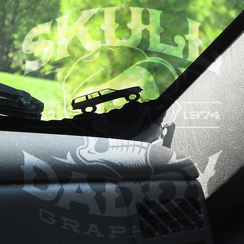Skull Daddy Graphics Corner Climbers Windshield Stickers Decals