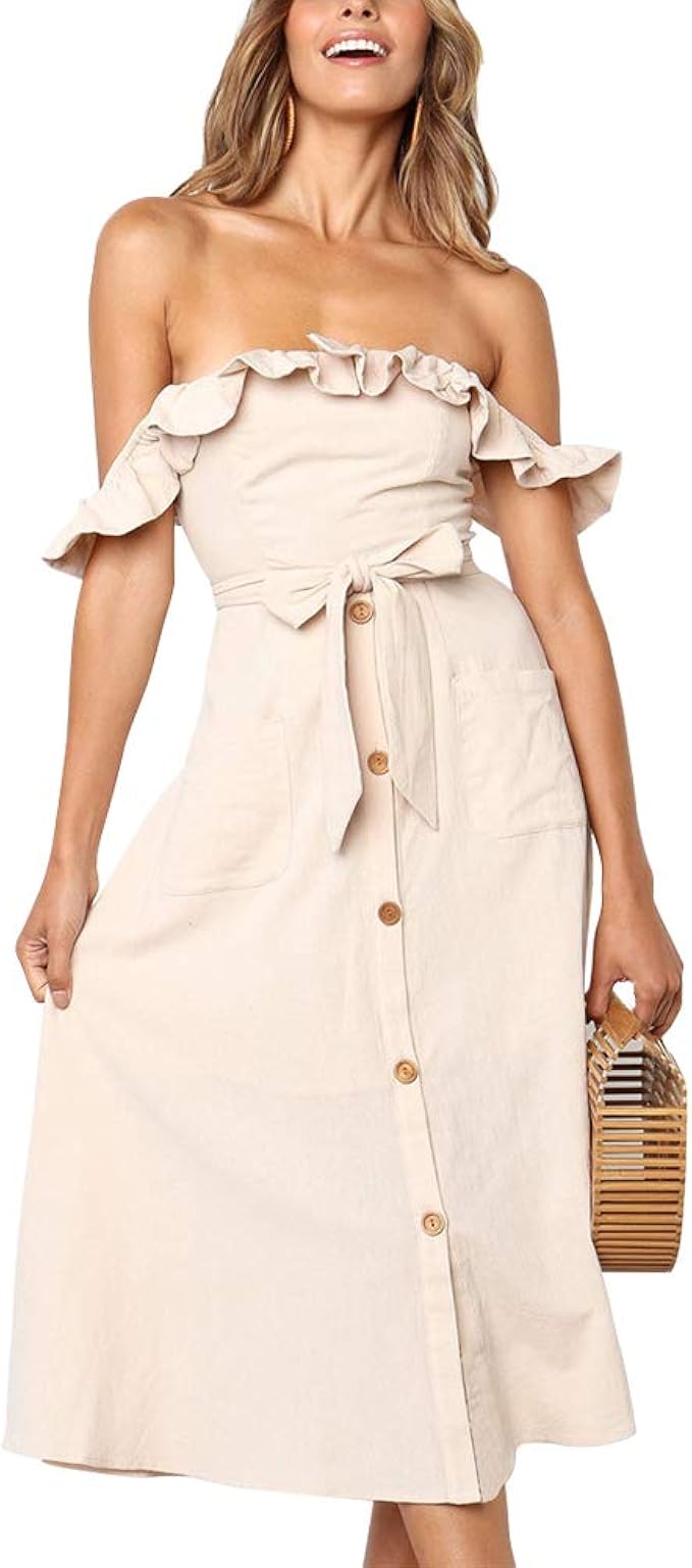 ruffle sundress