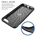iPhone 7 Case, LUVVITT [Sleek Armor] Slim Shock Absorbing Flexible Back Cover TPU Rubber Case for Apple iPhone 7 - Black