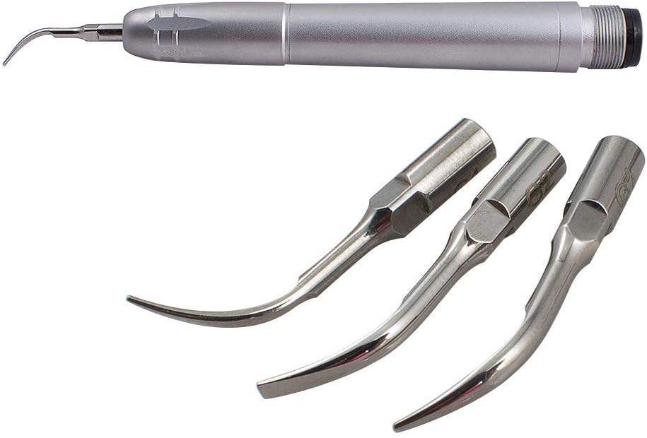 Cavhyg 2 Hole Dental Scaler Sonic Perio Hygienist with 3 Compatible Suits