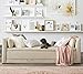 FURTALK Christmas Decorative Square Throw Pillow Covers Set Faux Fur Cushion Cover for Sofa Bedroom Car
