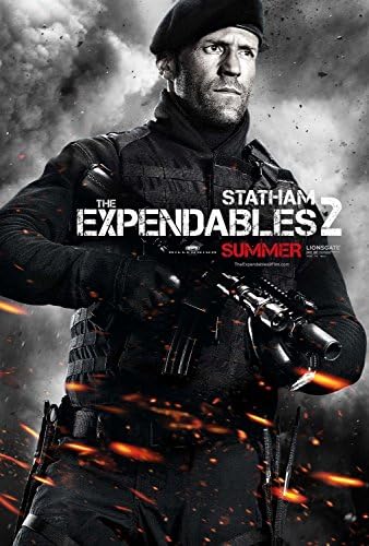 The Expendables 2 (2012) 13"x19" Borderless Movie Poster Jason Statham