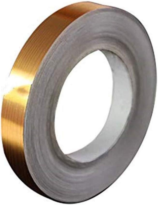 50 Meters Multi Ceramic Tile Mildew Proof Gap Tape - Our Stickers are Used for a Gap of Any Tiles,Gold,5MM