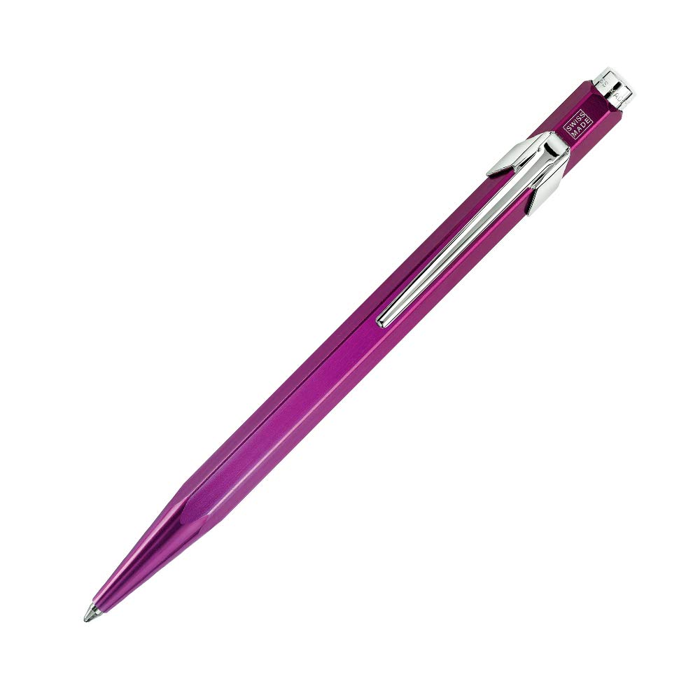 Caran d'Ache 849 Metal Range Ball Pen - Metal-X Violet