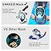 ENKEEO Full Face Snorkel Mask with 180° Panoramic View, Watertight and Anti-Fog (Including Waterproof Phone Case and GoPro Compatible Band)