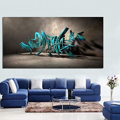 NIMCG Master of Art works watercolor Lord abstract oil painting on canvas religious poster and print wall picture for living room (no frame) 60x120CM
