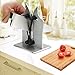 Knife sharpener, Durable Heavy with Triple-Action Austrian Tungsten Carbide Sharpens, Easy to Stand