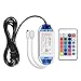 Sunnest LED Power Adapter, Transformers, LED Power Supply for 3528 5050 RGB LED Light Strip with Remote Controller, Output 12V DC, 5A Max, 60 Watt Max