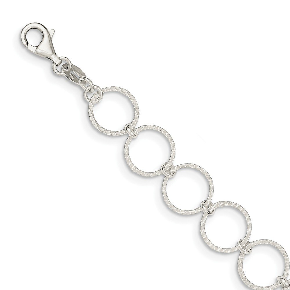 925 Sterling Silver Bracelet Chain Fancy Fine Jewelry For Women Gifts For Her