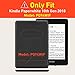 Ayotu Water-Safe Case for Kindle Paperwhite 2018-PU Leather Smart Cover with Auto Wake/Sleep-Fits Amazon The Latest Kindle Paperwhite Leather Cover (10th Generation-2018),K10 White-The Marble Pattern