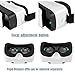 VICTONY MSRM MINI 3D VR Glasses,3D VR virtual reality headset Movie Game For IOS, Android ,Microsoft& PC phones Series within 4.5-6.0inches.With Bluetooth gamepad / remote / self timer
