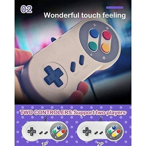 Infinite Classic Games Console, Retro Mini Game System, Retro Mini NES Console, Retro Game Console Built-in Games, 821 Classic Games Mini NES Retro Video Game Console, HDMI HD NES Console
