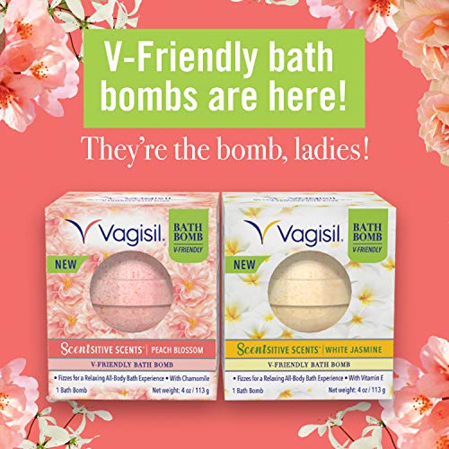 Vagisil Scentsitive Scents VFriendly Bath Bomb, pHFriendly for