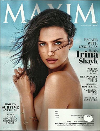 Maxim Magazine July/august 2014 {Irina Shayk}