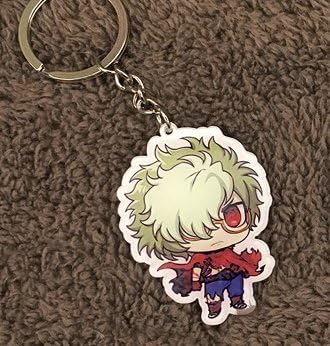 Keychain KeyRing Schoolbag Pendant for Anime Koutetsujou no Kabaneri Ikoma