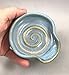 Coffee Spoon Rest, Teaspoon Rest, MINI Ceramic Spoon Rest in Opal Blue