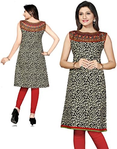 AmzGTrends Indian Kurtis for Women and Girls Tunics Designer Kurti