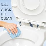 AQUALONA Premium Thermoplastic Family Toilet Seat Soft Close view 3