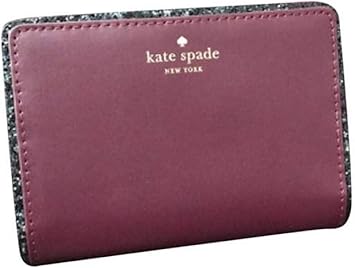 kate spade deep plum purse