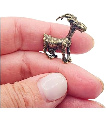 Amazon.com: ZOOCRAFT Ceramic White Goat Figurine Craft Collectible