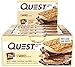 Quest Nutrition Protein Bar S’Mores. Low Carb Meal Replacement Bar w/ 20g+ Protein. High Fiber, Soy-Free, Gluten-Free (24 Count)thumb 1