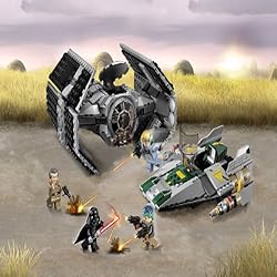 LEGO Vader's TIE Advanced vs. A-Wing Starfighter