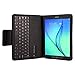 NEWSTYLE Samsung Galaxy Tab A 9.7 Case - Wireless Bluetooth Keyboard Cover For Galaxy Tab A 9.7 inch Android Tablet SM-T550 Tablet (2015 New Version) - Black Color - Not Fit Any Other Tablet