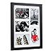 RPJC 11x14 Picture Frames Collage - Display 5 Pcs 4x6 inch Photos with Mat Made of Solid Wood and Glass Cover