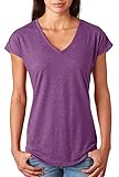 Anvil Ladies' Tri-Blend V-Neck T-Shirt