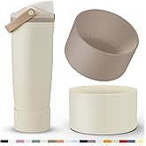BonneChance 2 Pcs Silicone Boot for Owala 40oz & 30oz FreeSip Sway Tumblers, Protective Bottom Bumper Anti-Slip Sleeve Accessories for FreeSip Sway Water Bottles, Dishwasher Safe and BPA Free