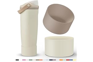 BONNECHANCE 2 Pcs Silicone Boot for Owala 40oz & 30oz FreeSip Sway Tumblers, Protective Bottom Bumper Anti-Slip Sleeve Accessories for FreeSip Sway Water Bottles, Dishwasher Safe and BPA Free