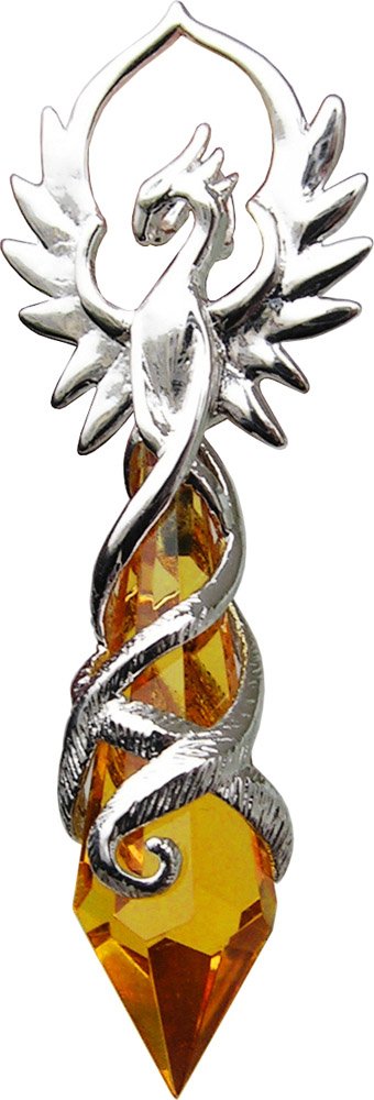 Anne Stokes Crystal Keepers Phoenix Flame