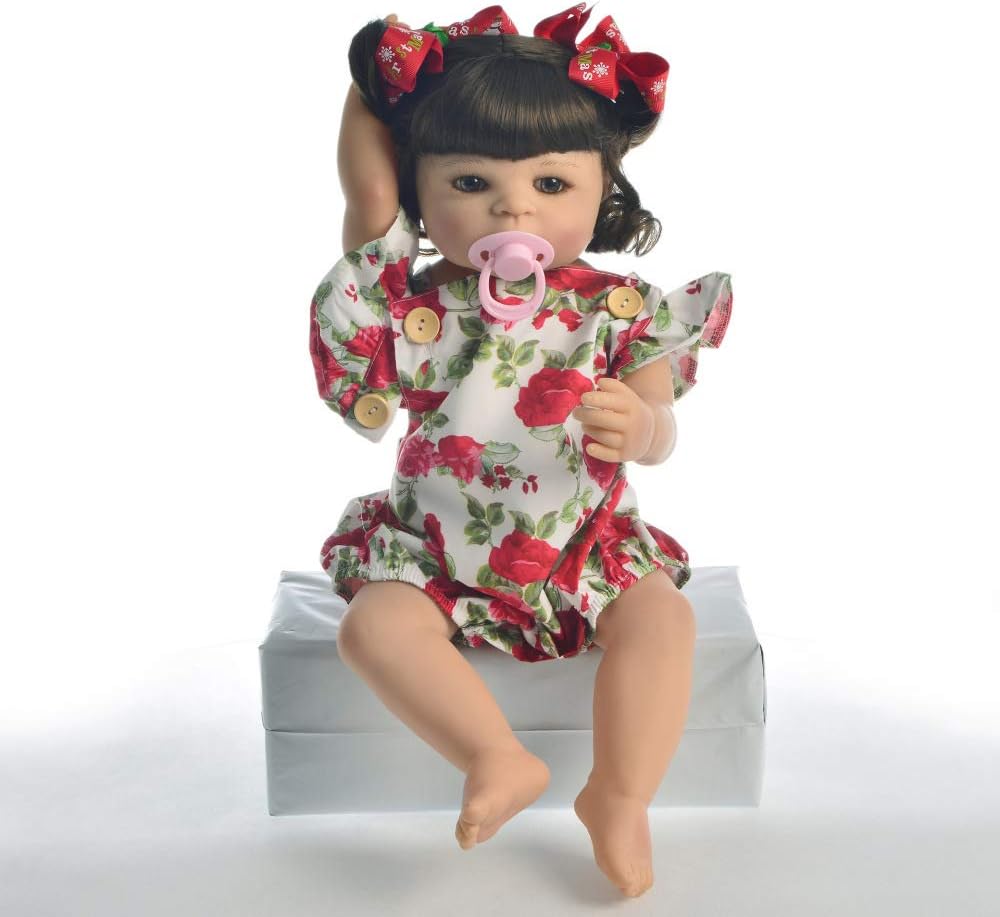 Prezzo WYCD Bambola Rinata Reborn Doll Rinato Bambino Bambola Vinyl Molle del Simulazione Silicone Realistico Ragazza 21pollici 55Centimetri Offerte
