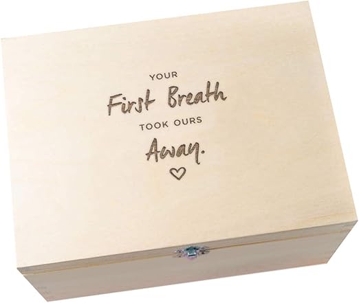 christening memory box