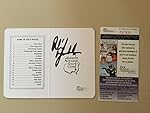 Phil Mickelson PGA signed Autographed Masters Scorecard Augusta JSA COA
