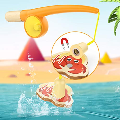TOP BRIGHT Toddler Fishing Game for 2 Year Old, Kids Fishing Games for