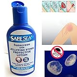 1 Safe Sea Sunscreen Jellyfish Sting Protection SPF15 Lice Lotion Prevent Sting