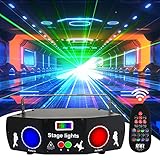 AMKI Party Lights, 5 Len 3 in 1 DJ Disco Light
