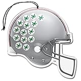 Licensed NCAA Ohio State Buckeyes Nu-Car Scent Helmet Shape Air Freshener 3 Pack Set