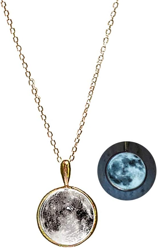 WingBling Women White Moon Luminous Glow in The Dark