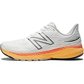 New Balance Men's Fresh Foam X 860 V12 Running Shoe, White/Vibrant Apricot/Vibrant Orange, 13 W
